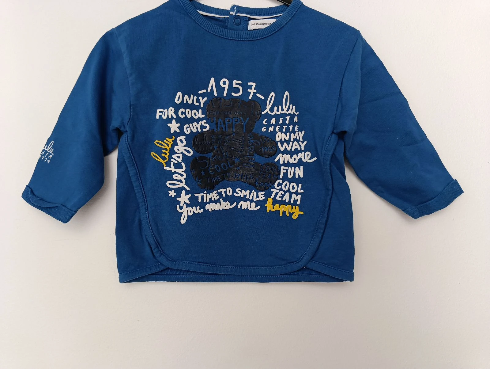 Tee-shirt Lulu castagnette 12 MOIS 